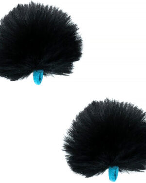 Radius Urchin Lavalier Hi-Wind Windshield (Black, 2-Pack)