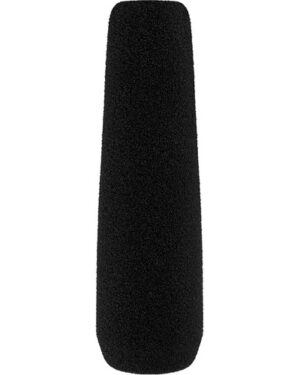 Radius Shotgun Microphone Foam Windscreen for 0.74 to 0.86" Diameter Microphones (Black, 5.9")