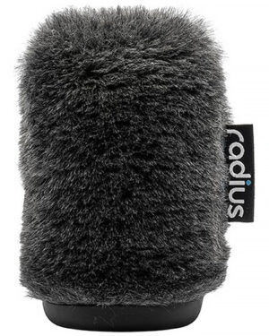 Radius Nimbus Windshield for Shotgun Microphones (Dark Gray, 4.7" Length by 0.8" Diameter)