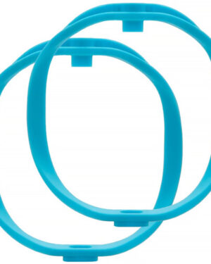 Radius Shockmount Hoops for RAD-2 (Light Blue, Soft Firmness, Pair)