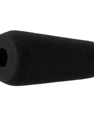 Radius Shotgun Microphone Foam Windscreen for 0.74 to 0.86" Diameter Microphones (Black, 3.9")