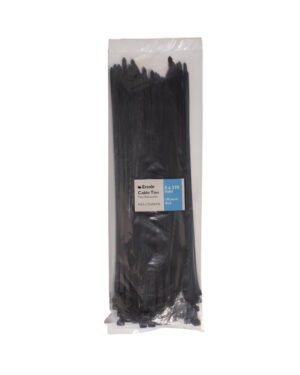 Ercole Cable Ties Non-Releasable 8 x 370 mm 100 pieces Black