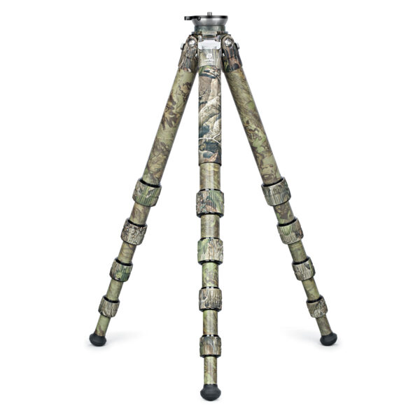 Leofoto LS-365CEX Ranger Levelling Base Series 5 Section Carbon Fibre Tripod – Camouflage