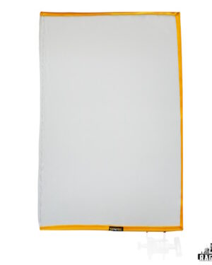 LARH Poly Silk Frame Open Ended White 24" X 36"