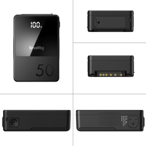 SmallRig VB50 mini V Mount Battery 3579B - Image 5