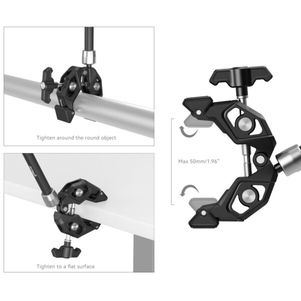 SmallRig Crab-Shaped Clamp with Magic Arm 4454 - Image 5