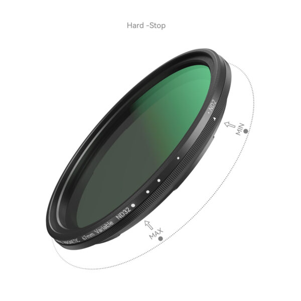 SmallRig Attachable VND Filter ND2-ND32 (1-5 Stop) 67mm 4581 - Image 3