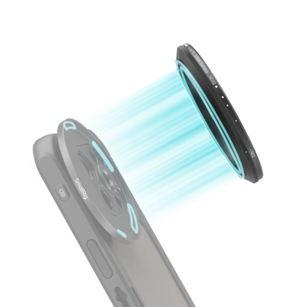 SmallRig Attachable VND Filter ND2-ND32 (1-5 Stop) 67mm 4581 - Image 4