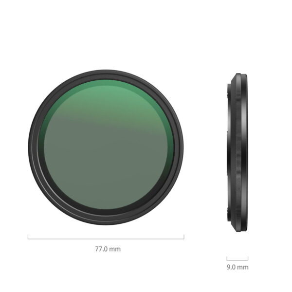 SmallRig Attachable VND Filter ND2-ND32 (1-5 Stop) 67mm 4581 - Image 5