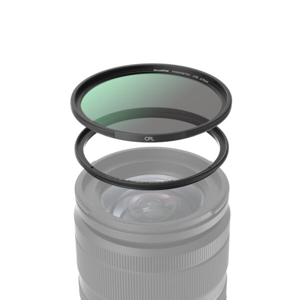SmallRig Attachable CPL Filter with T-mount Filter Adapter (67mm) 4728 - Image 5