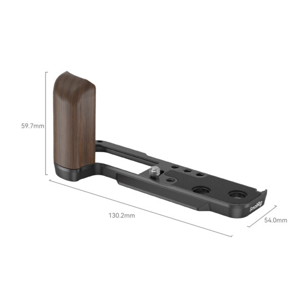 SmallRig Wooden L-Shape Grip for FUJIFILM X100VI / X100V (Black) 4805 - Image 2