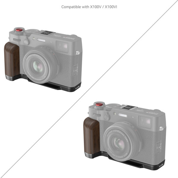 SmallRig Wooden L-Shape Grip for FUJIFILM X100VI / X100V (Black) 4805 - Image 7