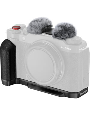 SmallRig L-Shape Mount Plate with Silicone Handle for FUJIFILM X-M5 (Black) 4876