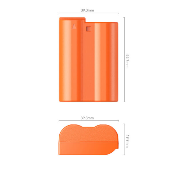 SmallRig EN-EL15c USB-C Rechargeable Camera Battery (Orange) 4966 - Image 5