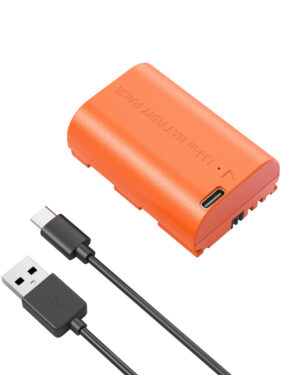 SmallRig LP-E6NH USB-C Rechargeable Camera Battery (Orange) 4968
