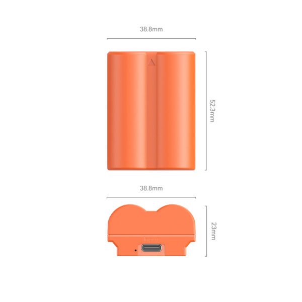 SmallRig NP-W235 USB-C Rechargeable Camera Battery (Orange) 4970 - Image 4