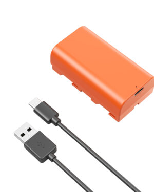 SmallRig NP-F550 USB-C Rechargeable Camera Battery (Orange) 4971