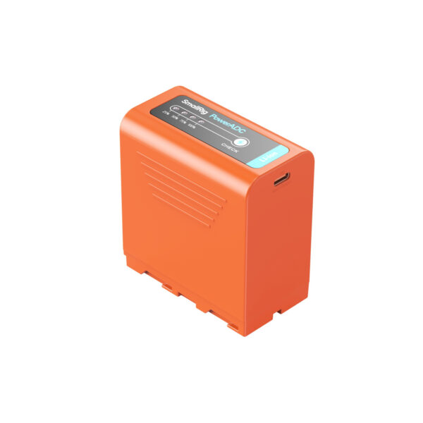 SmallRig NP-F970 USB-C Rechargeable Camera Battery (Orange) 4972 - Image 4