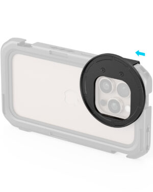 SmallRig 67mm Magnetic Filter Adapter Side Mount Version for iPhone 16 Series Cages 5010
