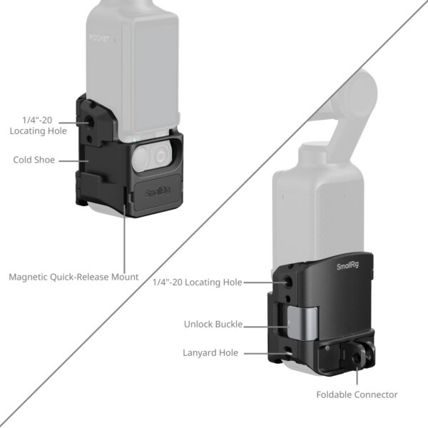 SmallRig Cage for DJI Osmo Pocket 3 5072 - Image 3