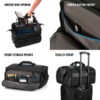 Tenba Cineluxe V2 Shoulder Bag 21 - Black - Image 4