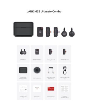 Hollyland Lark M2s Wireless Microphone Combo Kit