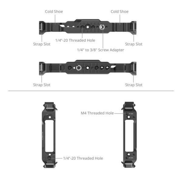 SmallRig Cage for Atomos Ninja Series CMA2209B - Image 4