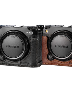 SmallRig Camera Leather Half Case Kit for FUJIFILM X-M5 (Brown) 4880