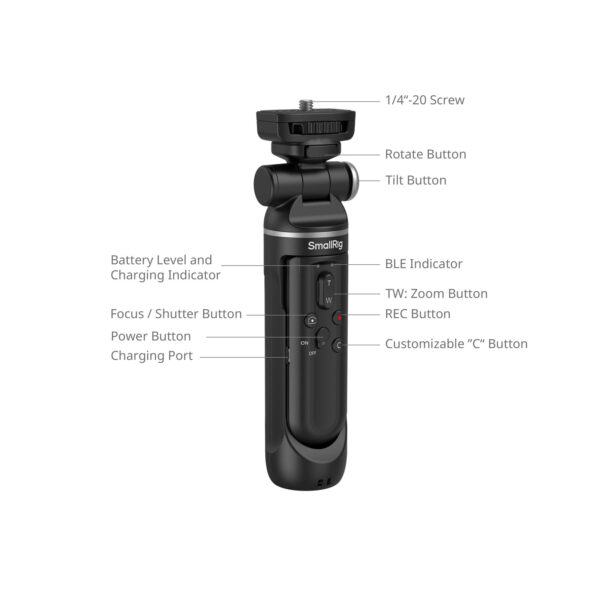 SmallRig SR-RG2 Multifunctional Wireless Shooting Grip 4551 - Image 9