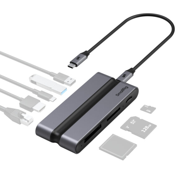 SmallRig CFexpress 9 in 1 Photography Docking Station (B) 4662 - Image 3
