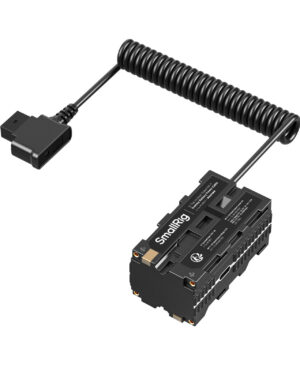 SmallRig D-Tap to Dual-Sided NP-F Dummy Battery Power Cable 4884