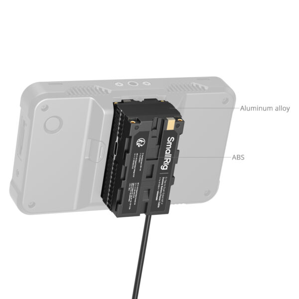 SmallRig D-Tap to Dual-Sided NP-F Dummy Battery Power Cable 4884 - Image 4