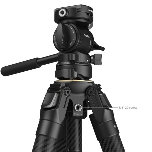 SmallRig Portable Carbon Fiber Travel Tripod Kit 5028 - Image 4