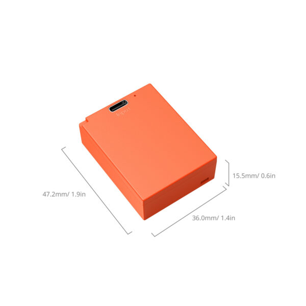 SmallRig NP-W126S USB-C Rechargeable Camera Battery (Orange) 5088 - Image 5