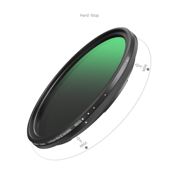 SmallRig Magnetic 67mm VND Filter ND2-ND32 (1-5 Stop) & Black Mist 1/4 Filter 5170 - Image 3