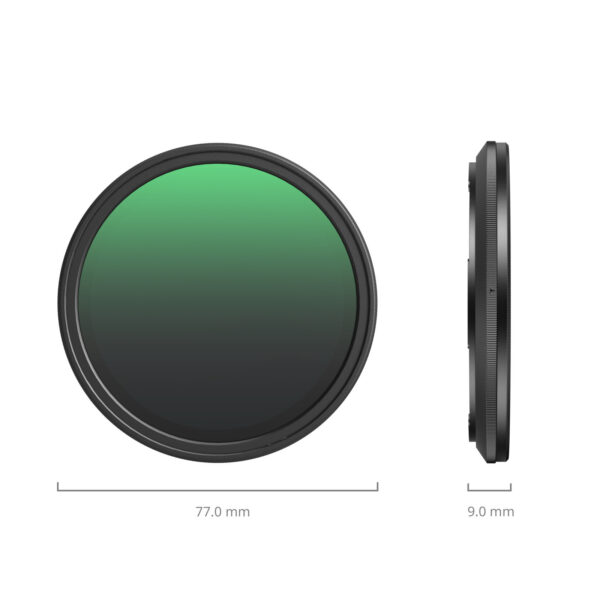 SmallRig Magnetic 67mm VND Filter ND2-ND32 (1-5 Stop) & Black Mist 1/4 Filter 5170 - Image 5