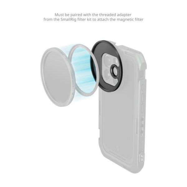 SmallRig Threaded 67mm T-Mount Filter Adapter 5172 - Image 4