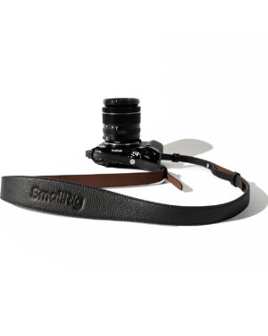 SmallRig Universal Leather Camera Shoulder Strap (Black) 5208
