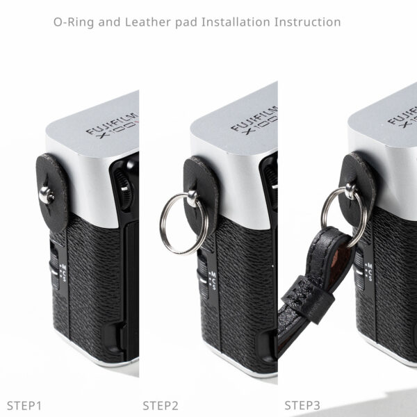 SmallRig Universal Leather Camera Shoulder Strap (Black) 5208 - Image 4