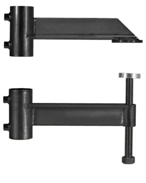 MSE Deep Jaw Speed C-Clamp for 1-1/2" Speed-Rail - Black Zinc