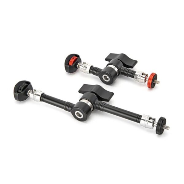 3 Legged Thing - PIVOT 250mm Magic Accessory Arm with 2 x omni-directional 1/4in-20 threads - Darkness (Matte Black)