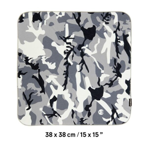 3 Legged Thing - Wrapz 15 x 15 in. Medium H2O Resistant Wrap w/adhesive closure Alaska Camo Pattern White/Gray
