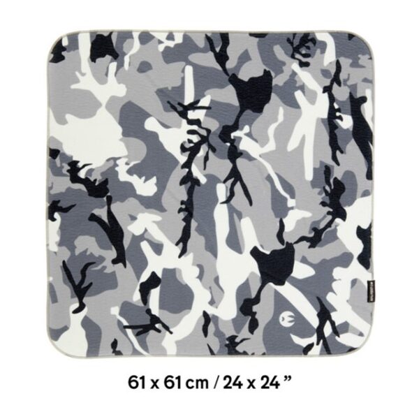3 Legged Thing - Wrapz 24 x 24 in. Extra Large H2O Resistant Wrap w/adhesive closure Alaska Camo Pattern White/Gray