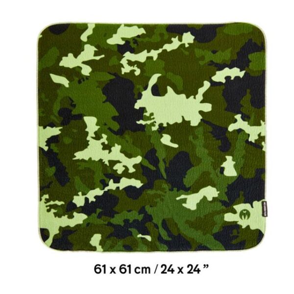 3 Legged Thing - Wrapz 24 x 24 in. Extra Large H2O Resistant Wrap w/adhesive closure Woodland Camo Pattern Green