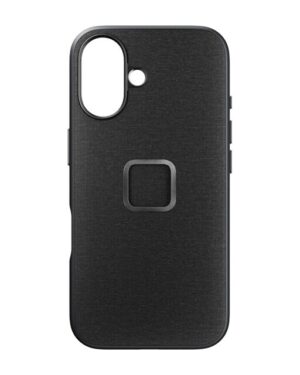 Peak Design Mobile Everyday Fabric Case iPhone 16 Standard - Charcoal
