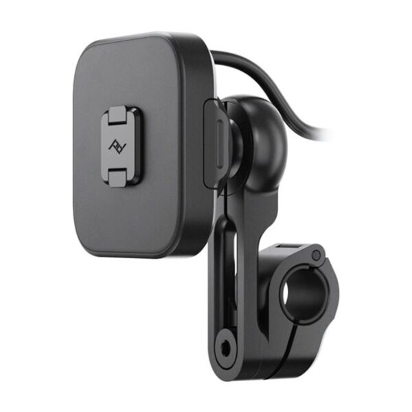 Peak Design Mobile Motorcycle Mount Mirror Mount: Charging Black