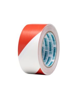 Tenacious Hazard / Safety Warning Tape - Red / White 48mmx33m