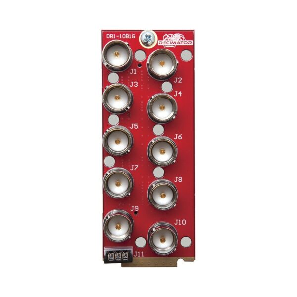 Decimator Rear Module for openGear Cards