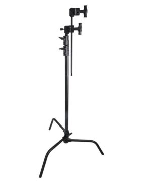 Kupo 20 Inch C-stand with Sliding Leg Kit - Black