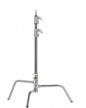 Kupo 20 Inch Master C-Stand with Quick Release Base - Silver